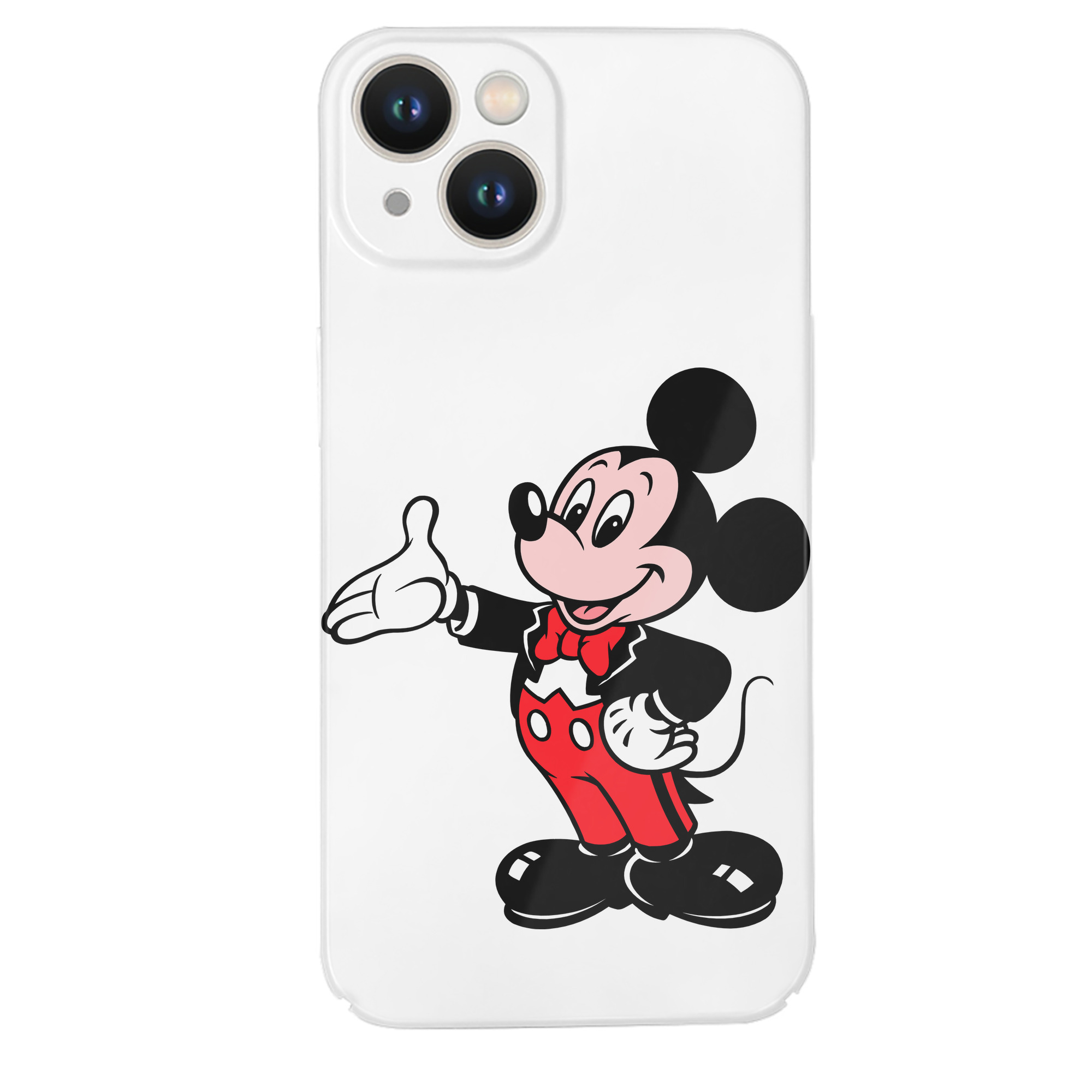 （画像用） ミッキーマウス Mickey Mouse 【iPhone 14シリーズ対応】ハードケース